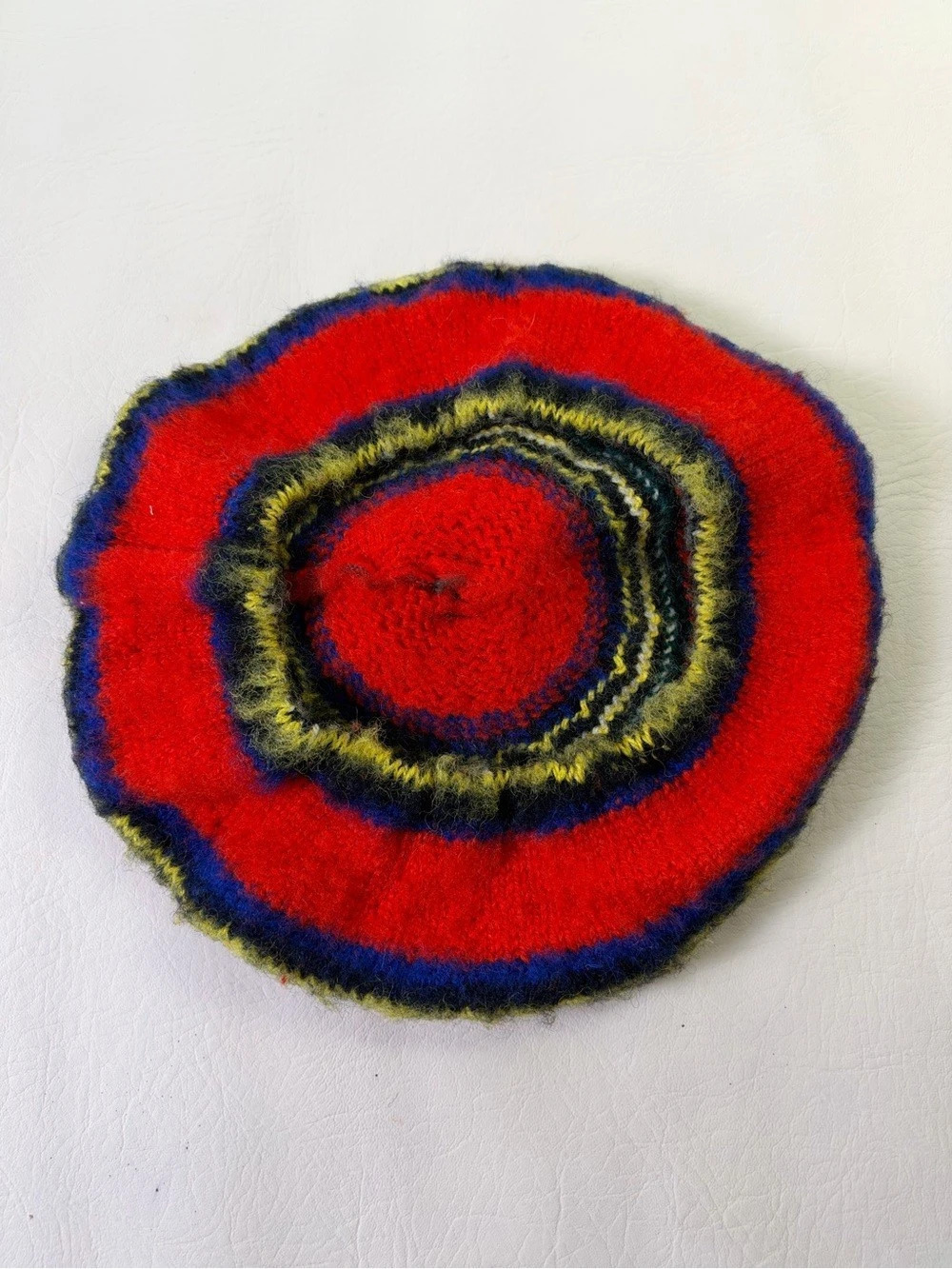 Multicolor Geometric Knit Hat - Picture 3 of 4